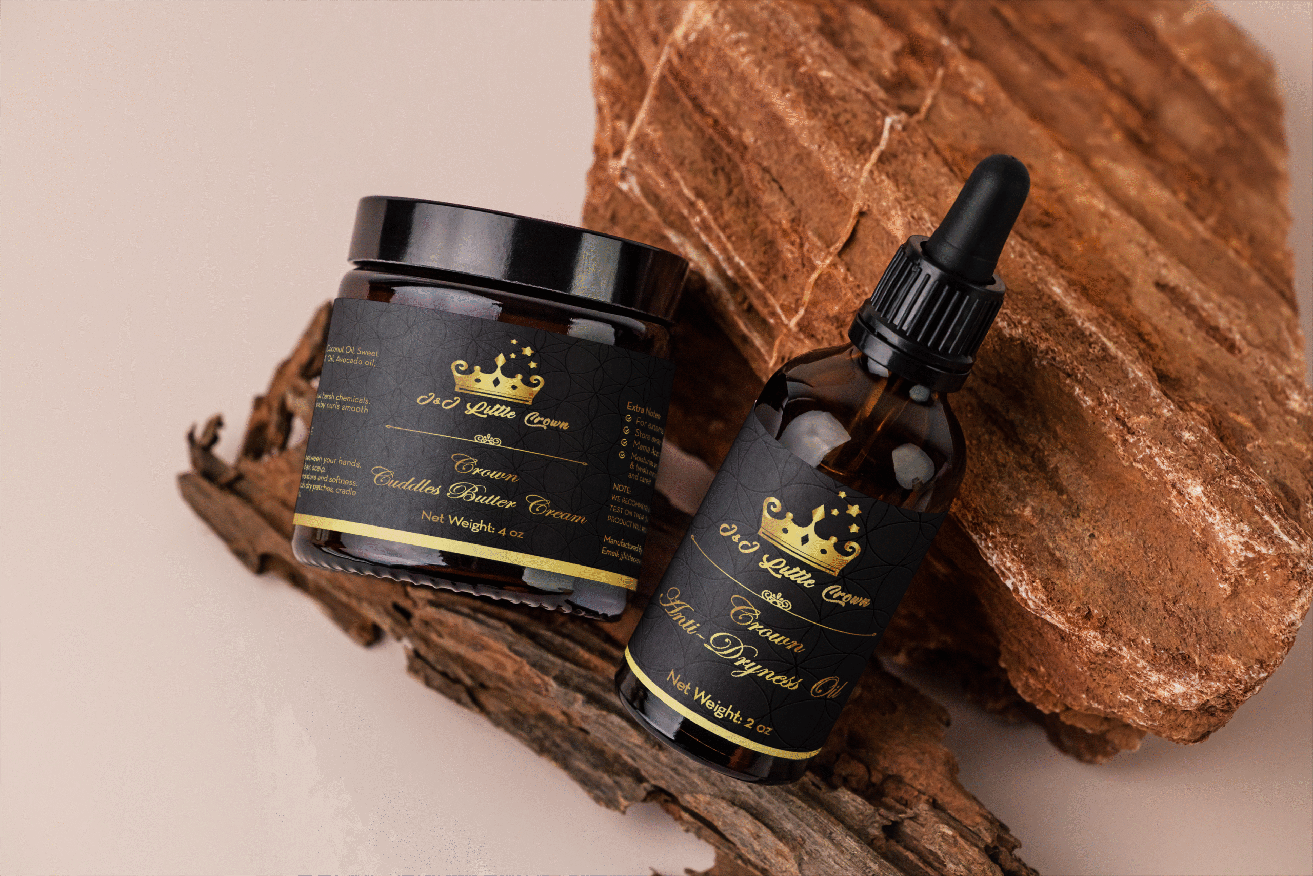 Crown Anti-Dryness Oil + Crown & Cuddles Butter Cream